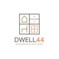 DWELL44 - Modern Design Studio Logo