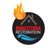 Romexterra Construction Fire and Water Restoration Services Logo