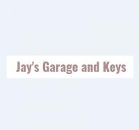 Jay's Garage and Keys Logo