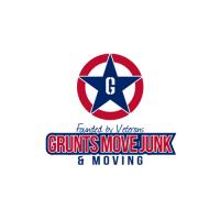 Grunts Move Junk & Moving Logo