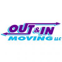 Out & In Moving Logo