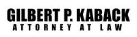 Gilbert P. Kaback, Attorney at Law Logo