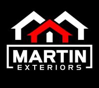 Martin Exteriors Roofing & Siding Logo