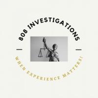 808 Investigations Division of Allen Investigations Logo