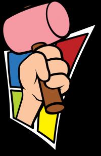 RUBBER MALLET COMICS LLC Logo