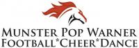 Munster Pop Warner Football, Cheer and Dance Logo