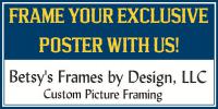 BETSY'S FRAMES BY DESIGN logo