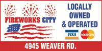 FIREWORKS CITY logo