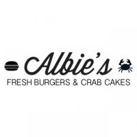 Albie’s Fresh Burgers and Crab Cakes logo