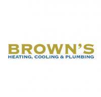 Brown's Heating, Cooling & Plumbing Logo