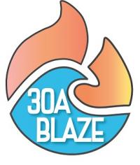 30A Blaze Beach Bonfires Logo