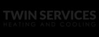 Twin Services Heating & Cooling Logo