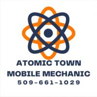 Atomic Town Mobile Mechanic Logo