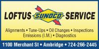 Loftus Sunoco Service logo