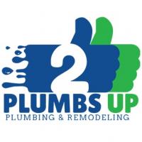 2 Plumbs Up Plumbing & Remodeling Logo