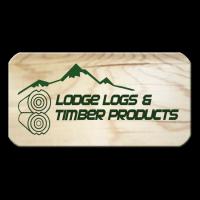 Lodge Log and Timber Logo