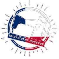 Custom embroidery Houston Logo