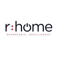 r:home • residential smart tech + commercial automations Logo