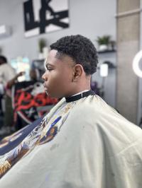 Ninety Degrees Barber Co. Logo