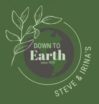 Steve & Irina's Down to Earth logo