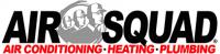 Air Squad - Air Conditioning - Heating - Plumbing Logo