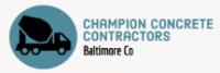 Champion Concrete Contractors Baltimore Co Logo