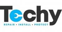 Techy Montgomery - Buy/Repair/Sell Logo