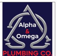 Alpha and Omega Plumbing Company Logo