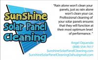 Sunshine Solar Panel Cleaning Logo