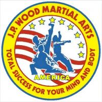 JP WOOD MARTIAL ARTS AMERICA Logo
