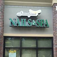 Sarafina Nails & Spa logo