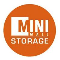 Mini Mall Storage Logo