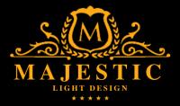 Majestic Landscape Lighting Design, Landscaping Architecture Design Logo
