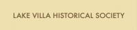Lake Villa Historical Society  Logo