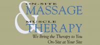 On Site Massage & Muscle Thereapy logo