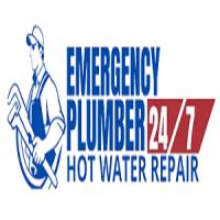 Emergency Plumber Hot Water Repair 24/7 Logo