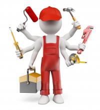 Bishop's Plumbing & handyman Services Logo