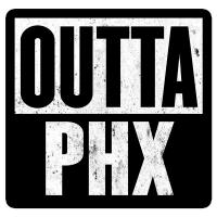 OUTTA PHX Print Shop Logo