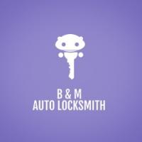 B & M Auto Locksmith Logo