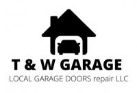 T&W Garage Doors Logo