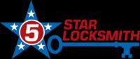 5 Star Locksmith Modesto Logo