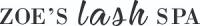 Zoe's Lash Bar & Spa Logo