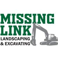 Missing Link Landscaping and Excavating Logo