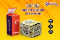 Custom Printed Straight Tuck End Boxes Logo