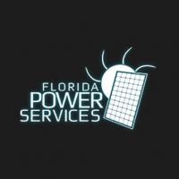 Florida Power Services "The Solar Power Company" Logo