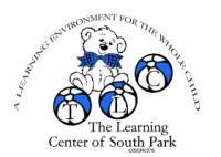 The Learning Center of South Park Logo