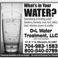 D & L Water Treatment, LLC Logo