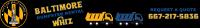 Baltimore Dumpster Rental Whiz Logo
