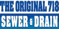 Original 718 Sewer & Drain Inc. Logo