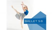 Ballet 5:8 School of the Arts Logo